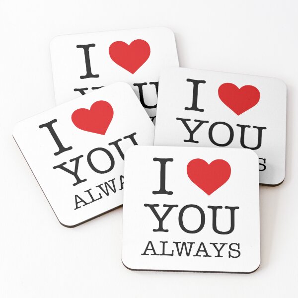 Item preview, I Love You Always - I Heart You Always designed and sold by AleksanderLamek.