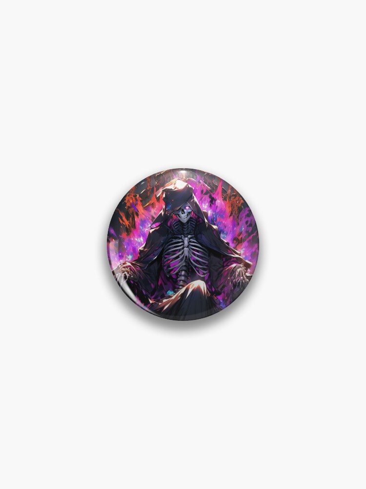 Thumbnail 1 of 3, Pin, Flames of Dominance: The Necromancer's Reign designed and sold by CasualCommander.