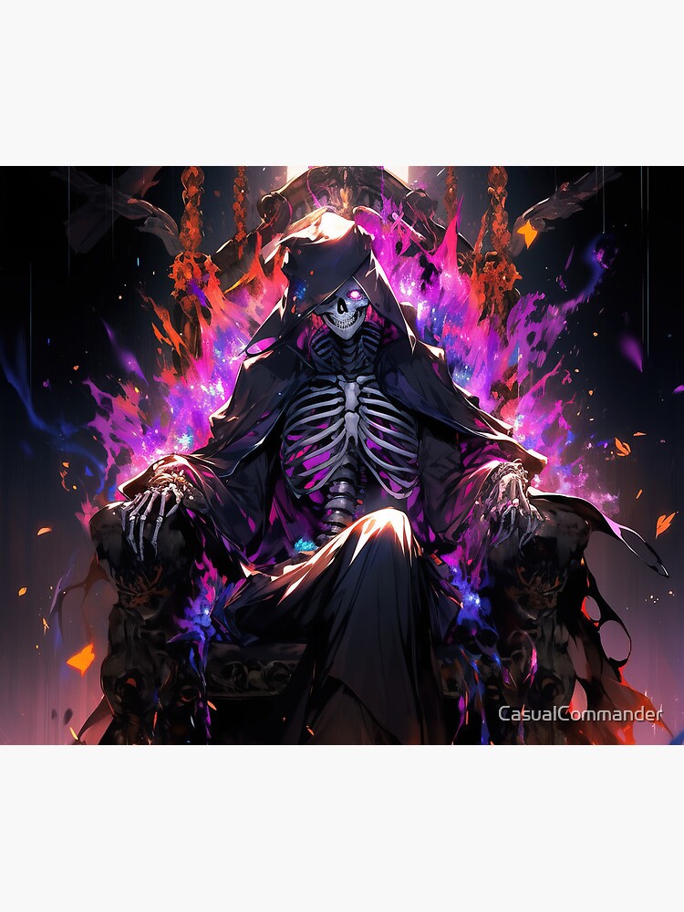 Thumbnail 5 of 5, Mouse Pad, Flames of Dominance: The Necromancer's Reign designed and sold by CasualCommander.