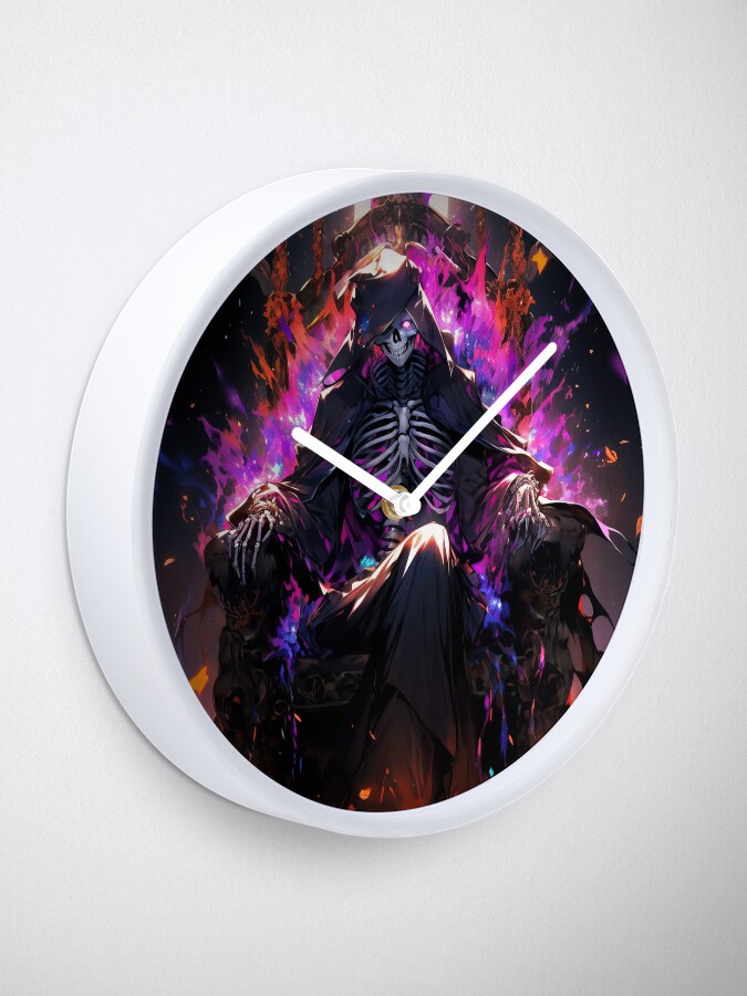 Thumbnail 2 of 4, Clock, Flames of Dominance: The Necromancer's Reign designed and sold by CasualCommander.
