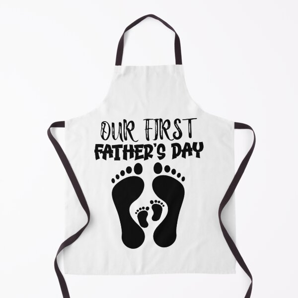 Item preview, Our First Father's Day Big Feet Little Feet Design designed and sold by MimsTees.