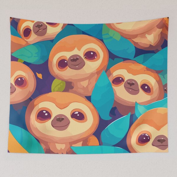 Item preview, Grinning Sloths designed and sold by BamboozledCo.