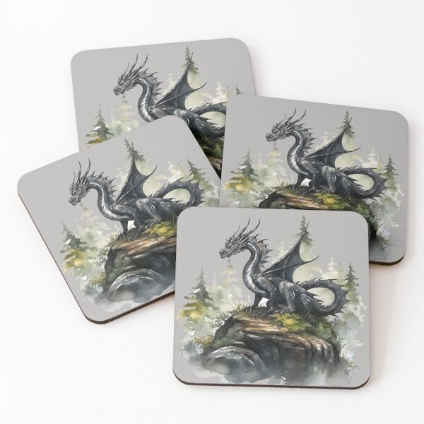 Item preview, dragón negro 1 designed and sold by DoomandBellas.