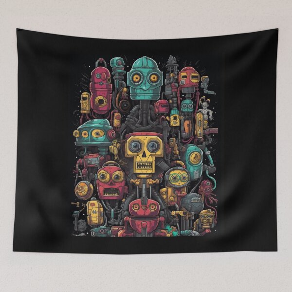 Item preview, Mechanical March: The Evolution of Robots T-Shirt designed and sold by JLCableStudio.