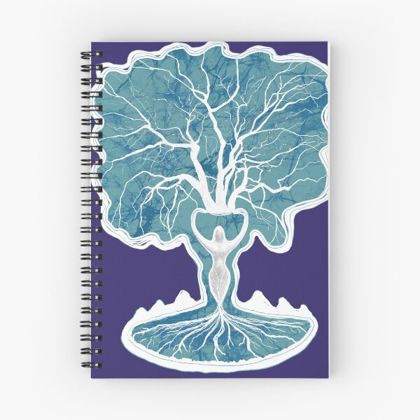 Item preview, Tree of Life Mother Goddess batik style designed and sold by AuroraXGreen.