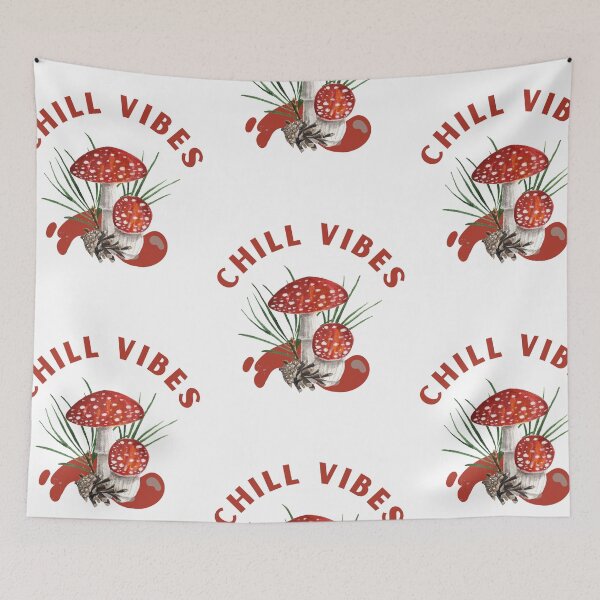 Item preview, Mushrooms chill Vibes designed and sold by Azrou shop.