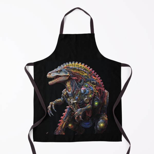 Item preview, Prehistoric Powerhouse: Cyborg Dinosaurs T-Shirt designed and sold by JLCableStudio.