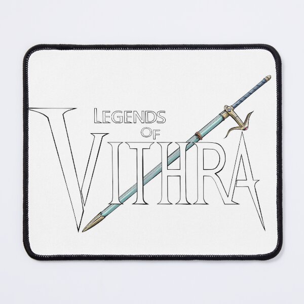 Item preview, Legends of Vithra Logo (White) designed and sold by Jae Harlow.