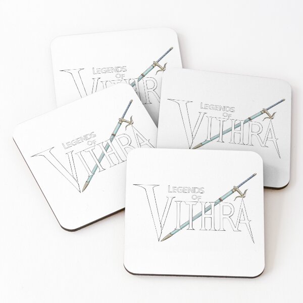 Item preview, Legends of Vithra Logo (White) designed and sold by Jae Harlow.