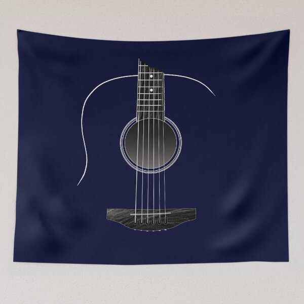 Item preview, ACOUSTIC GUITAR T SHIRT, UNPLUGGED AND NATURAL designed and sold by Danicus666.