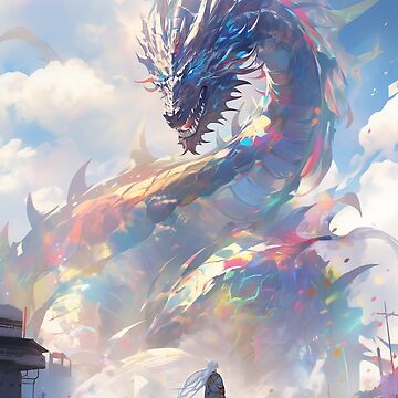 Artwork thumbnail, Radiant Encounter: The Hero and the Prismatic Dragon by CasualCommander