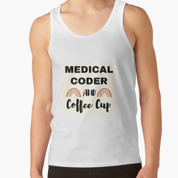 Item preview, medical coder and coffee designed and sold by Asmalekie.