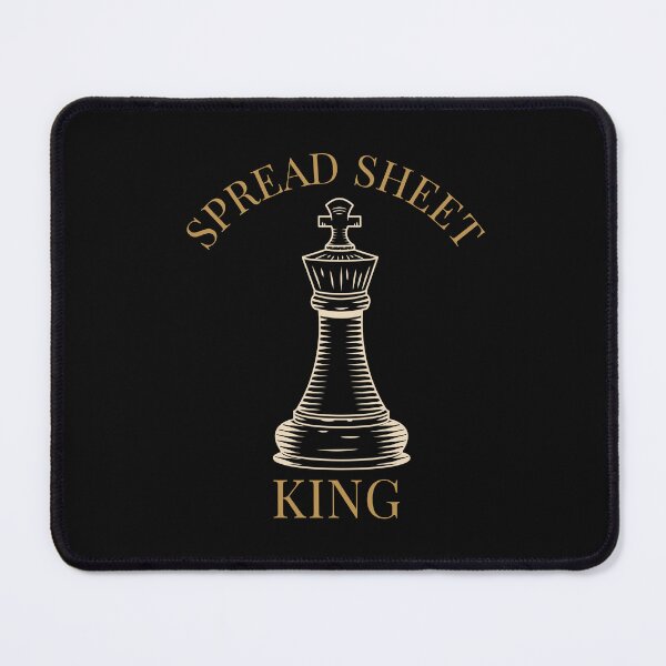 Item preview, SPREAD SHEET KING designed and sold by BestCoolStuff.