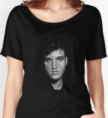Elvis drawing Women's Relaxed Fit T-Shirt