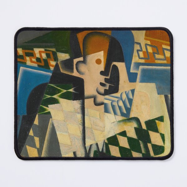 Item preview, Juan Gris Harlequin with a Guitar - Cubist 20th Century Art designed and sold by Talia Felix.