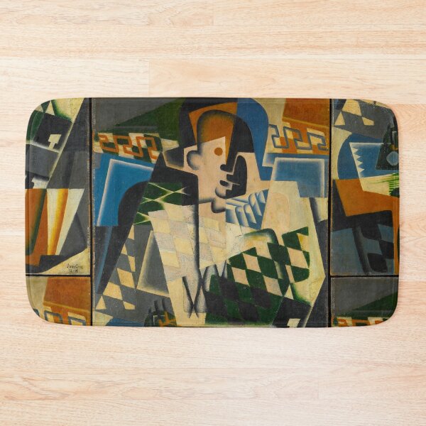 Item preview, Juan Gris Harlequin with a Guitar - Cubist 20th Century Art designed and sold by Talia Felix.