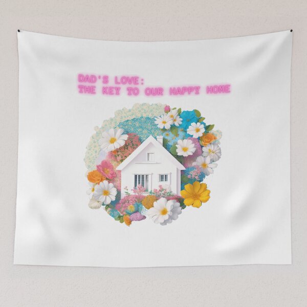 Item preview, Dad's Love The Key to Our Happy Home designed and sold by WASjourney.
