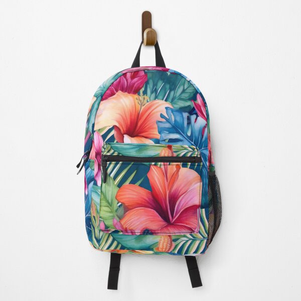 Item preview, Watercolour Tropical Flowers Seamless Pattern designed and sold by PatternStudios.