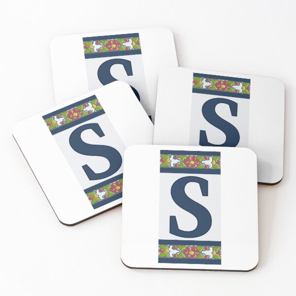 Item preview, S Spanish Letter Tile designed and sold by El's Library Card.
