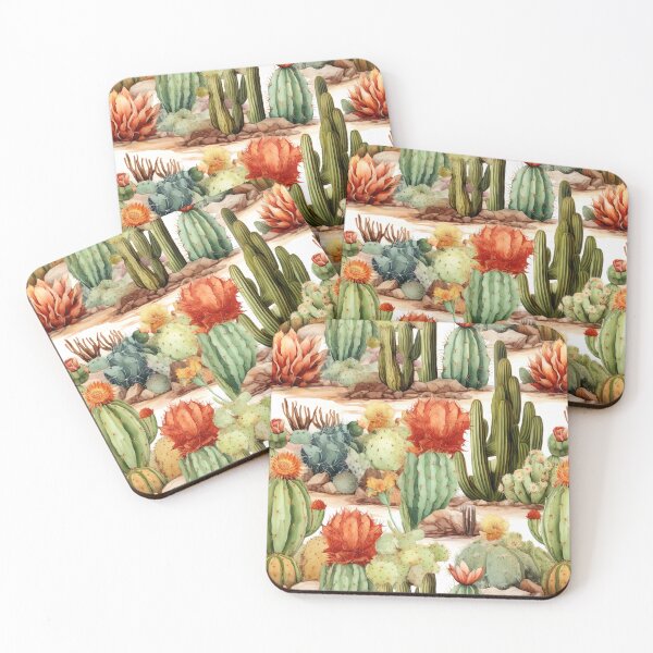 Item preview, Patrón sin fisuras de cactus acuarela designed and sold by PatternStudios.