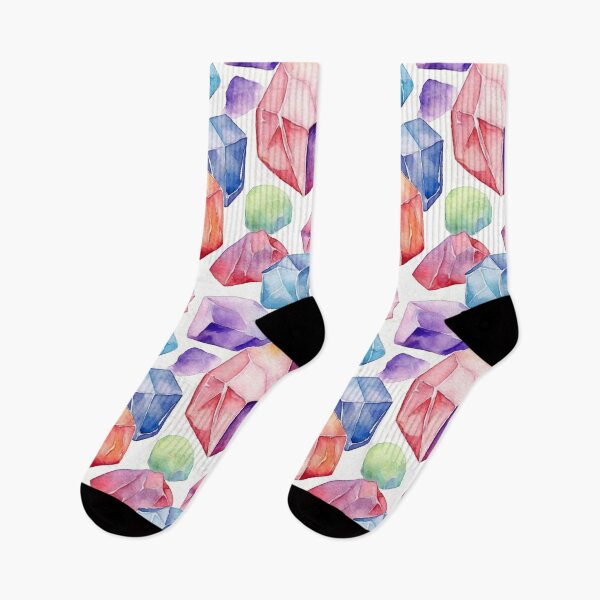 Item preview, Watercolour Crystals Seamless Pattern designed and sold by PatternStudios.
