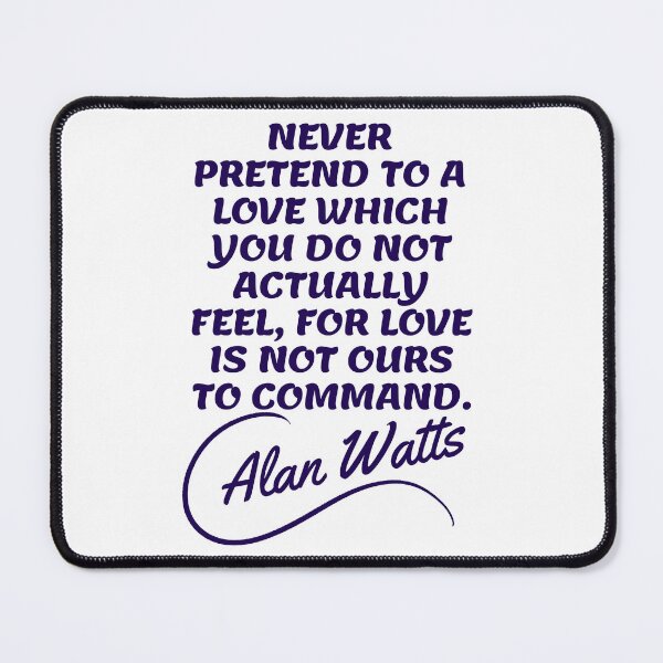 Item preview, Alan Watts Quotes - Love 2 designed and sold by Writer Quotes.