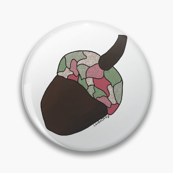 Item preview, Abrosexual Pride Flag Acorn designed and sold by Be Okay Designs by Lex.