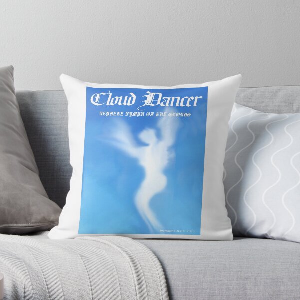 Cloud Dancer Throw Pillow