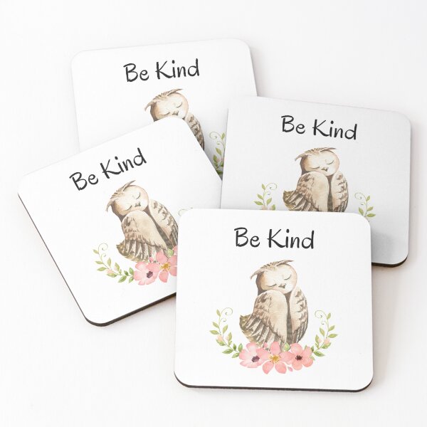 Item preview, Be Kind Owl Flowers Nursery designed and sold by TuckerLogan.