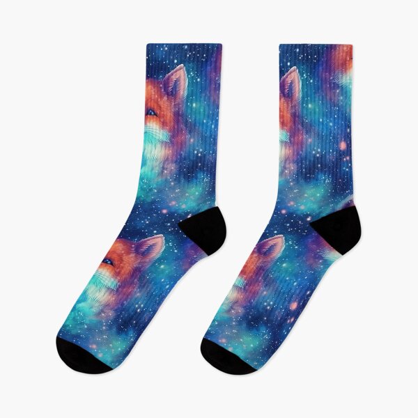 Item preview, Galaxy Fox Pattern designed and sold by ArtfulVixen.