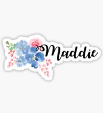 Maddie Name Stickers | Redbubble