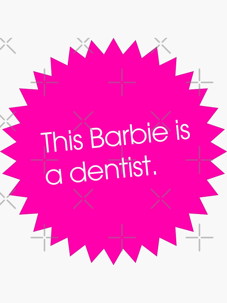 Barbie Dental Stickers - Stickers from SmileMakers