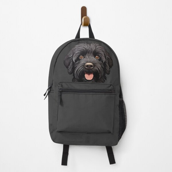 Item preview, Black Labradoodle Puppy Dog Closeup designed and sold by LilyBell6.
