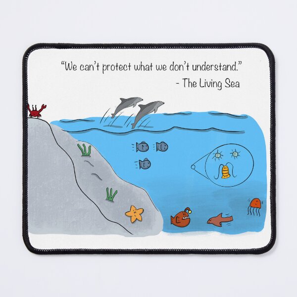 Item preview, We Can't Protect What We Don't Understand designed and sold by blue-planet-art.