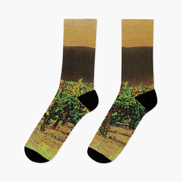 Item preview, GRAPE VINES AT SUNDOWN designed and sold by ArtbyRolleen.