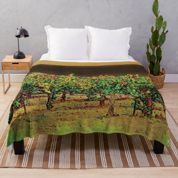 Item preview, GRAPE VINES AT SUNDOWN designed and sold by ArtbyRolleen.