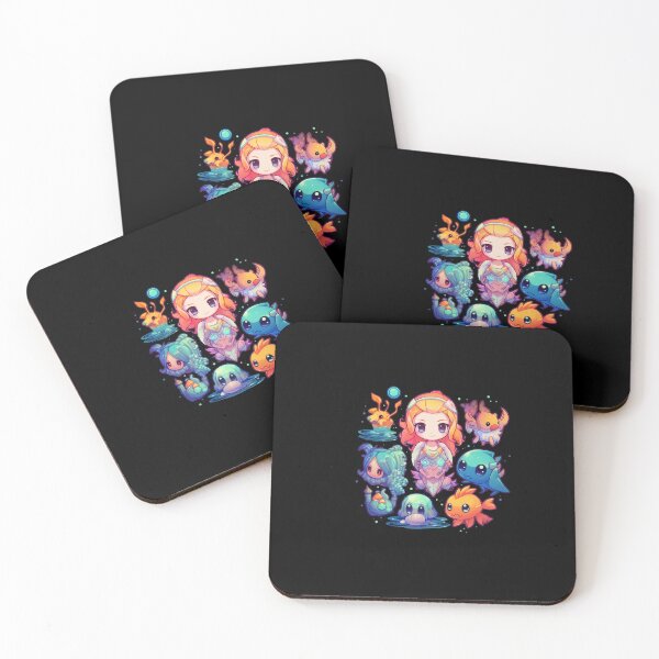 Item preview,  Cartoonish cute Sea girl and life designed and sold by OLX4VA.