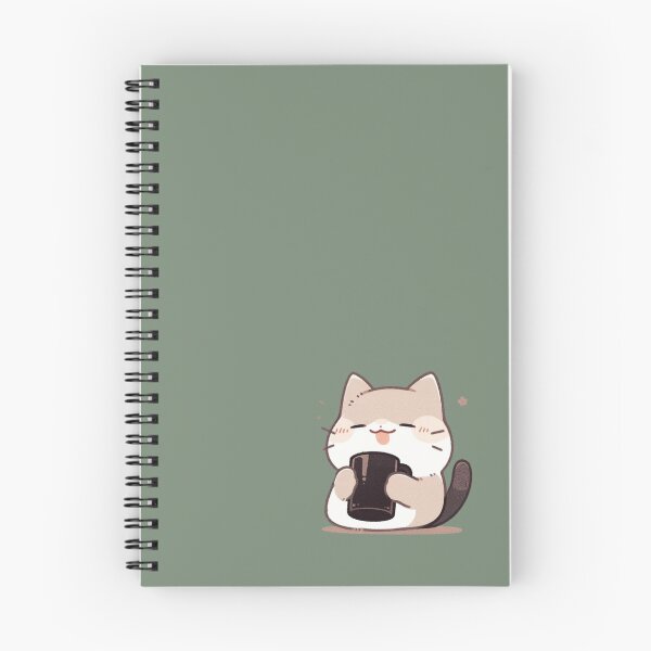 Artikelvorschau, Katze, die ein heißes Getränk trinkt entworfen und verkauft von Snowcloudshop.