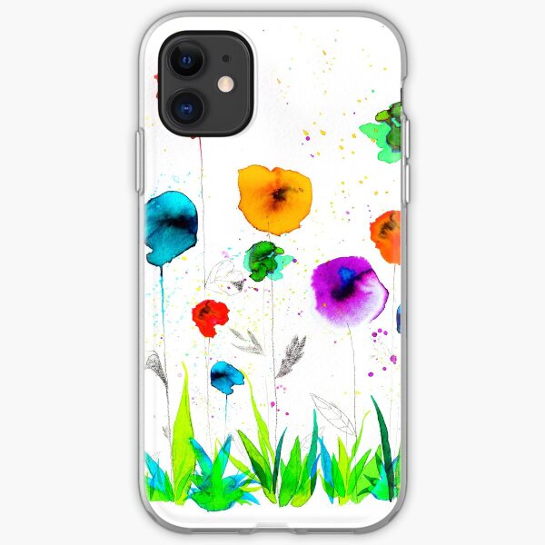 Flower power iPhone Soft Case