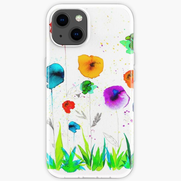 Flower power iPhone Soft Case