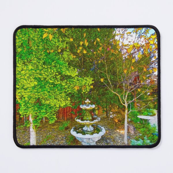 Item preview, FOUNTAIN IN THE FALL designed and sold by ArtbyRolleen.
