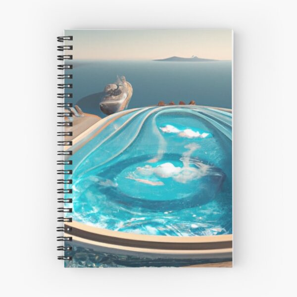 Item preview, Infinity Pool in Greece designed and sold by RoyallyColorful.
