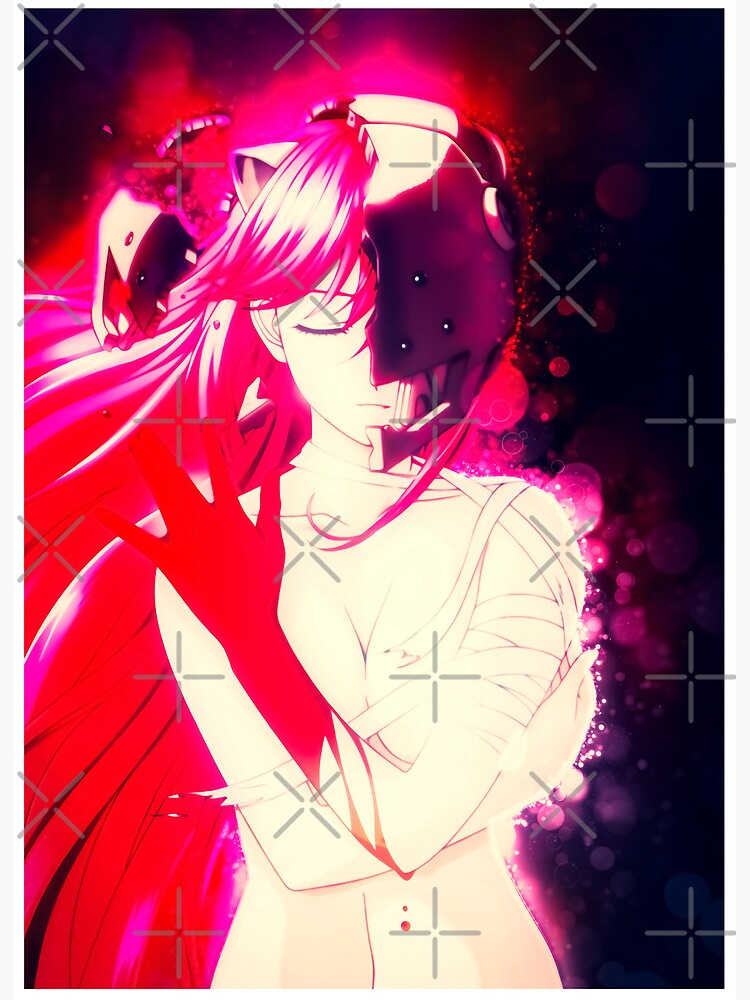 Lucy | Elfen Lied Anime | Art Board Print