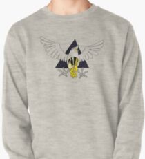 Crow Geo Guts - Black & Gold Pullover