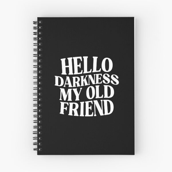 Item preview, Hello darkness II (white) designed and sold by didijuca.