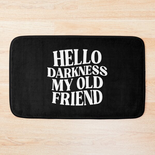 Item preview, Hello darkness II (white) designed and sold by didijuca.