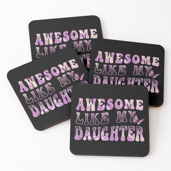 Item preview, Awesome Like My Daughter Tee - Funny Father's Day designed and sold by STDesign⭐⭐⭐⭐⭐.