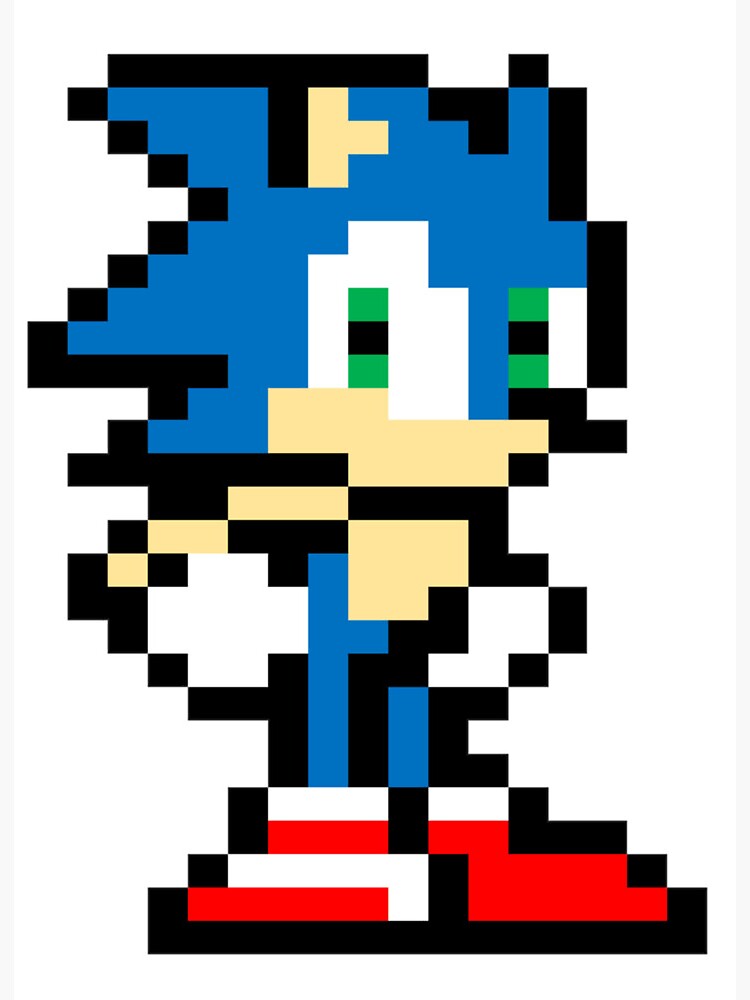 Sonic pixel art