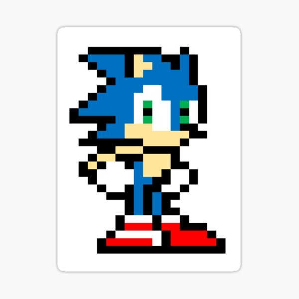 shadow sonic and silver the hedgehog pixel art  Sticker by LuisDiazZ