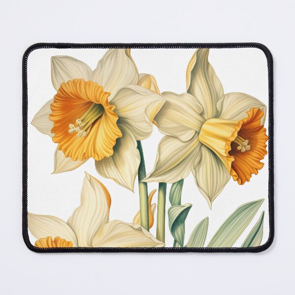 Item preview, "Daffodil" 5/12 set - Floral Themed Postcard / Greeting Card designed and sold by Iamglitchy.
